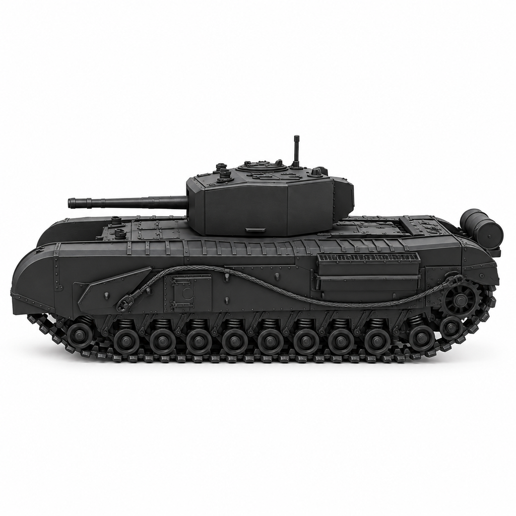 SSMODEL 1/72 1/144 Multi Scale Churchill MK III UK Tank Resin Model Kit TSS0800