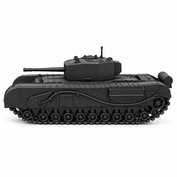 SSMODEL 1/72 1/144 Multi Scale Churchill MK III UK Tank Resin Model Kit TSS0800