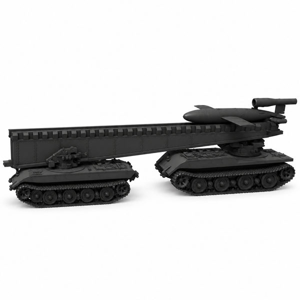 SSMODEL 1/72 1/144V-1 auf E-100 Ausf.B German missile launcher MODEL KIT TSS0465
