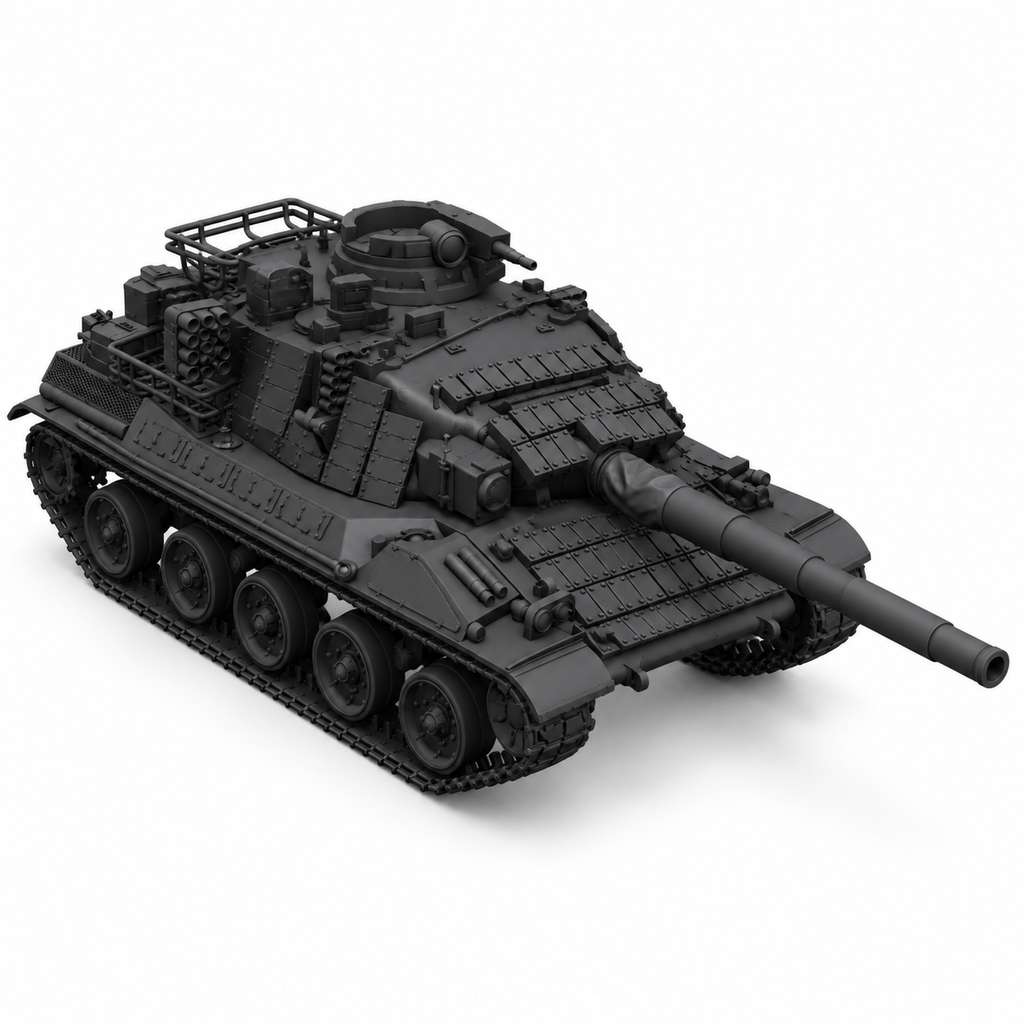 SSMODEL 1/72 1/144 Multi Scale AMX-30B2 Brenus French MBT Tank MODEL kit TSS0364