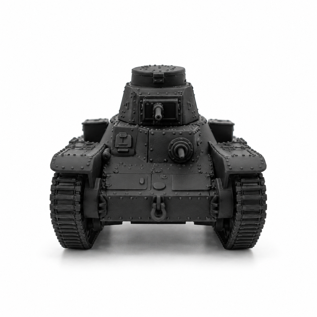 SSMODEL 1/72 1/144 Type 95 Ha-Go Light Tank 2 Crew Figures Resin Model TSS1297