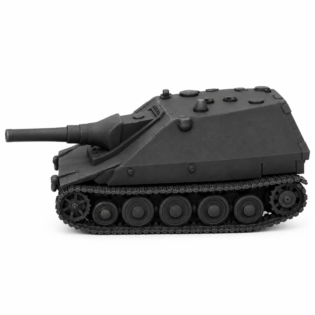 SSMODEL 1/72 1/144 Multi Scale Jagdpanzer E-100 Krokodil tank MODEL KIT TSS0502