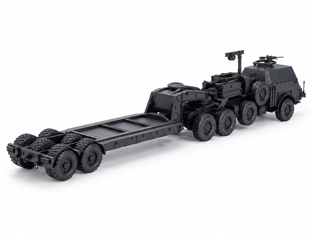 SSMODEL 1/72 1/144 M25 M26 Tank Transporter M15 Trailer Resin Model Kit TSS1299