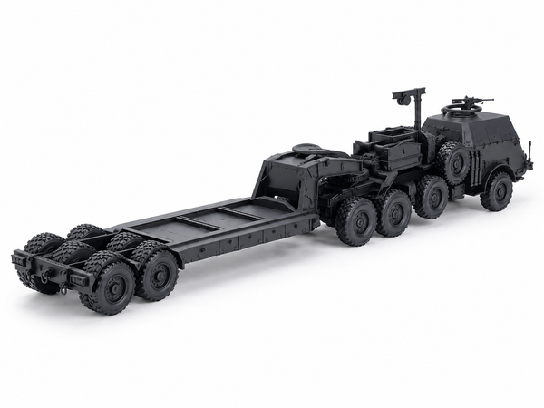 SSMODEL 1/72 1/144 M25 M26 Tank Transporter M15 Trailer Resin Model Kit TSS1299