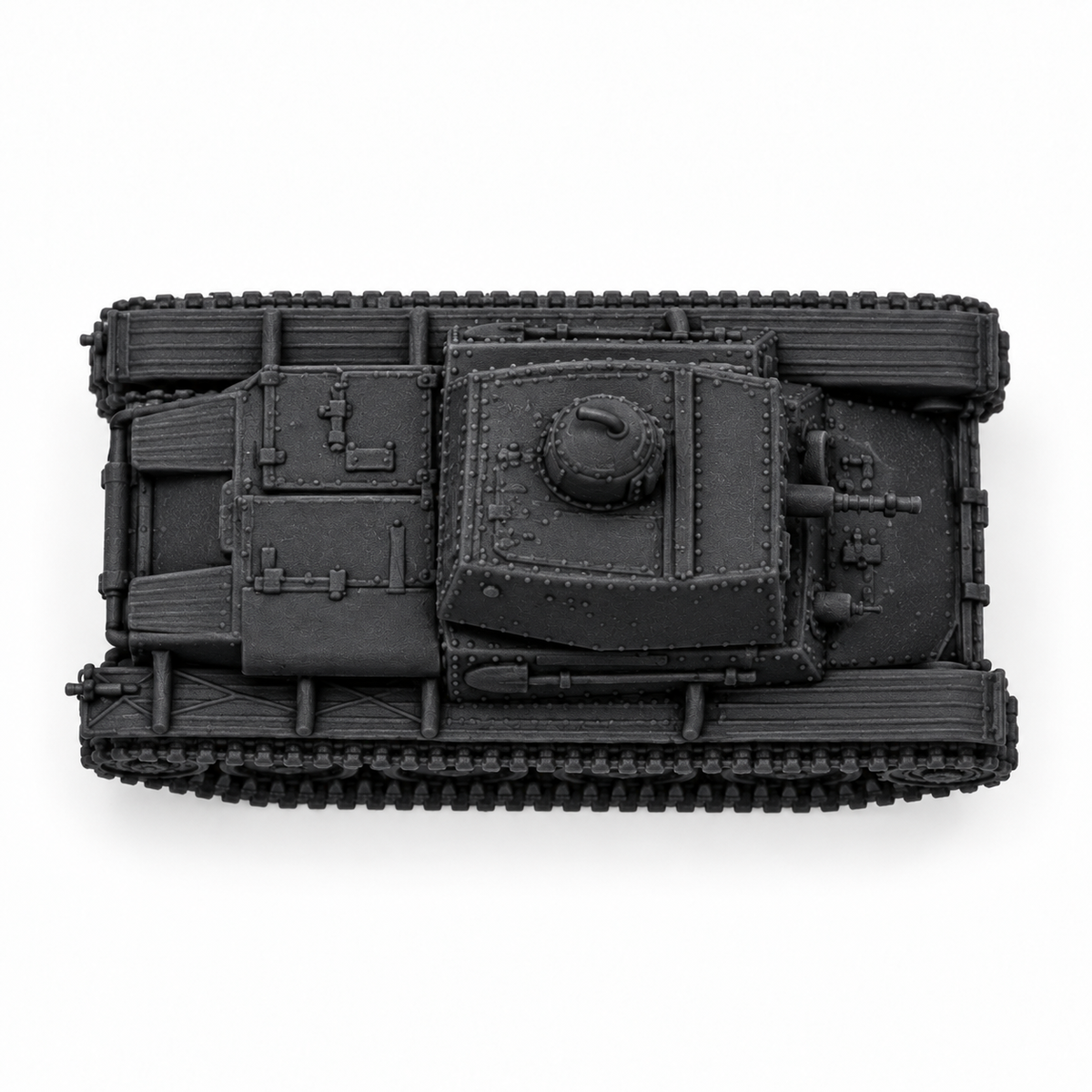 SSMODEL 1/72 1/144 Multi-Scale LT vz.40 Slovak Light Tank WWII Model Kit TSS1284 — detail view 5