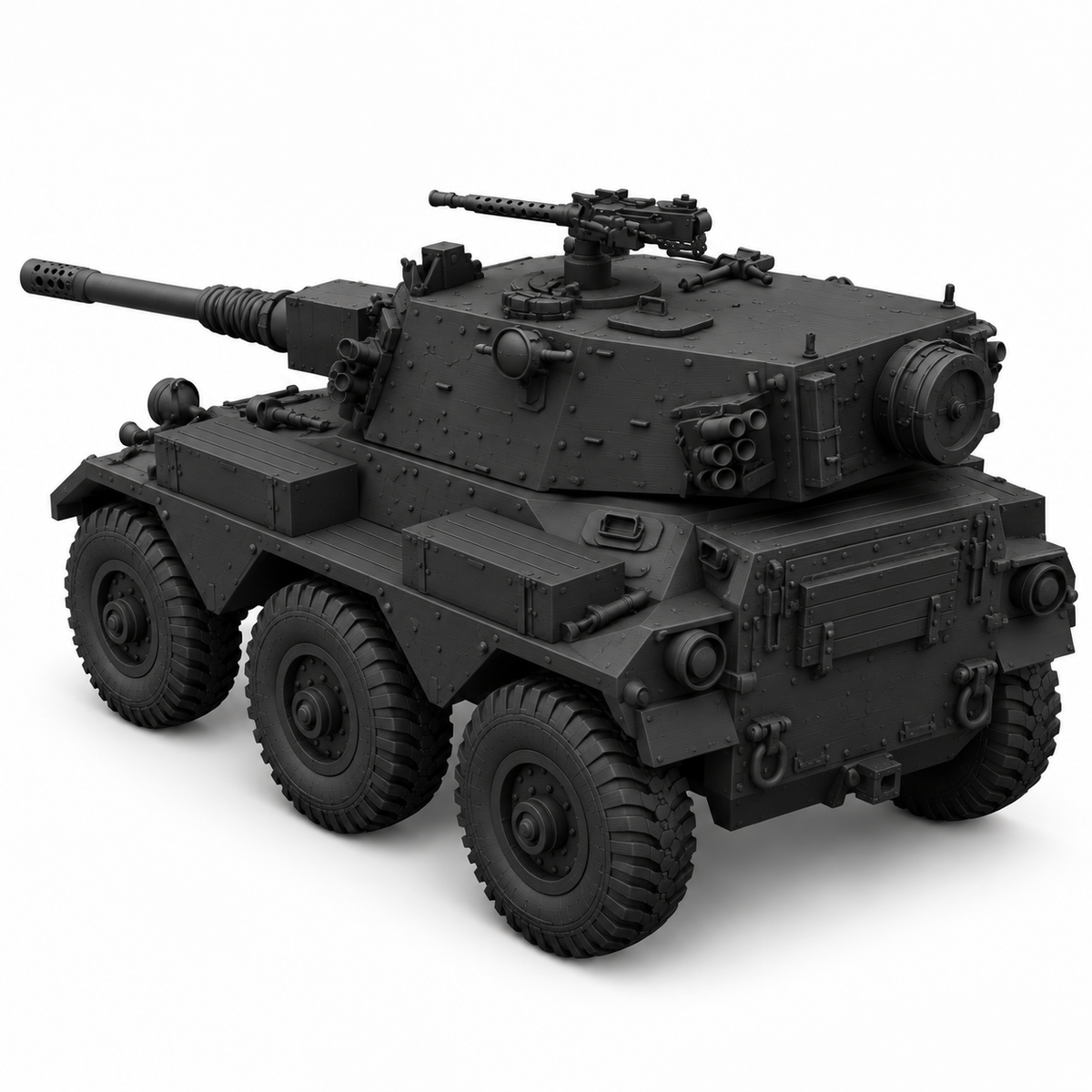 SSMODEL 1/72 1/144 Multi Scale Saladin UK Experimental AC Tank MODEL KIT TSS0247 — detail view 6