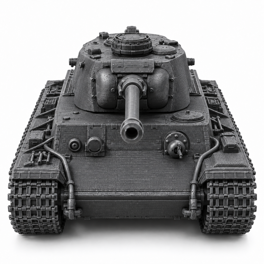 SSMODEL 1/72 1/144 Multi Scale Pz.Kpfw. KW I 756 (r) Tank MODEL kit TSS0106