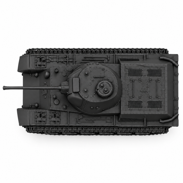 SSMODEL 1/72 1/144 Multi Scale Object 0-50 Tank Resin MODEL kit TSS0036