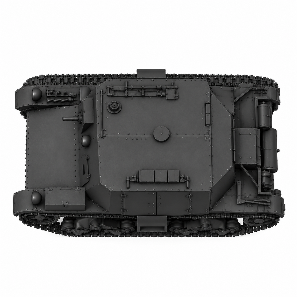 SSMODEL 1/72 1/144 Multi Scale TR4 Soviet experimental WWII APC tank Kit TSS0069