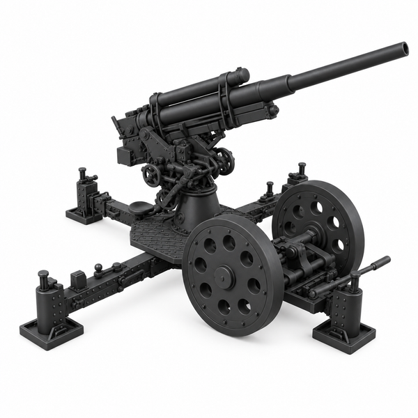 SSMODEL 1/72 1/144 Multi Scale 76mm air defense M1931 3K Resin MODEL KIT TSS0433