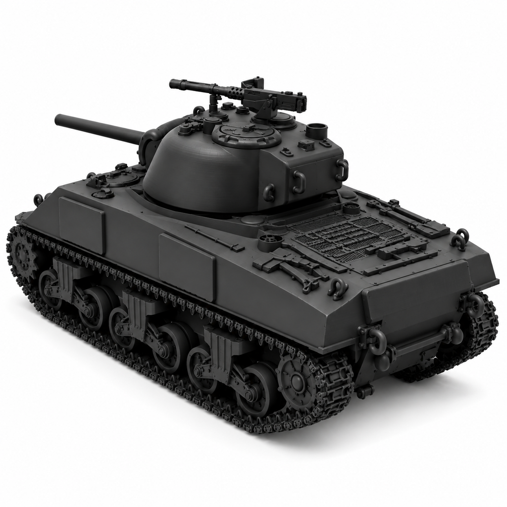 SSMODEL 1/72 1/144 Multi-Scale M4A2 Sherman US Medium Tank Resin MODEL TSS0218