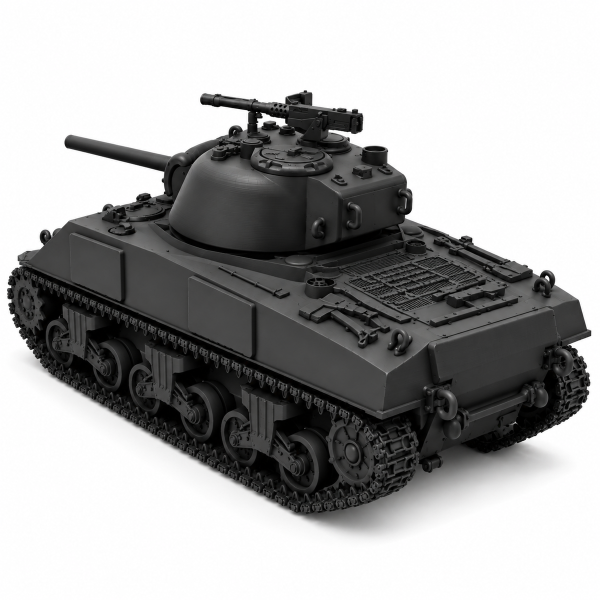 SSMODEL 1/72 1/144 Multi-Scale M4A2 Sherman US Medium Tank Resin MODEL TSS0218 — detail view 5