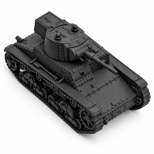 SSMODEL1/72 1/144 Multi Scale WWII UK Mk.E Type A Six-tonner Resin Model TSS1006