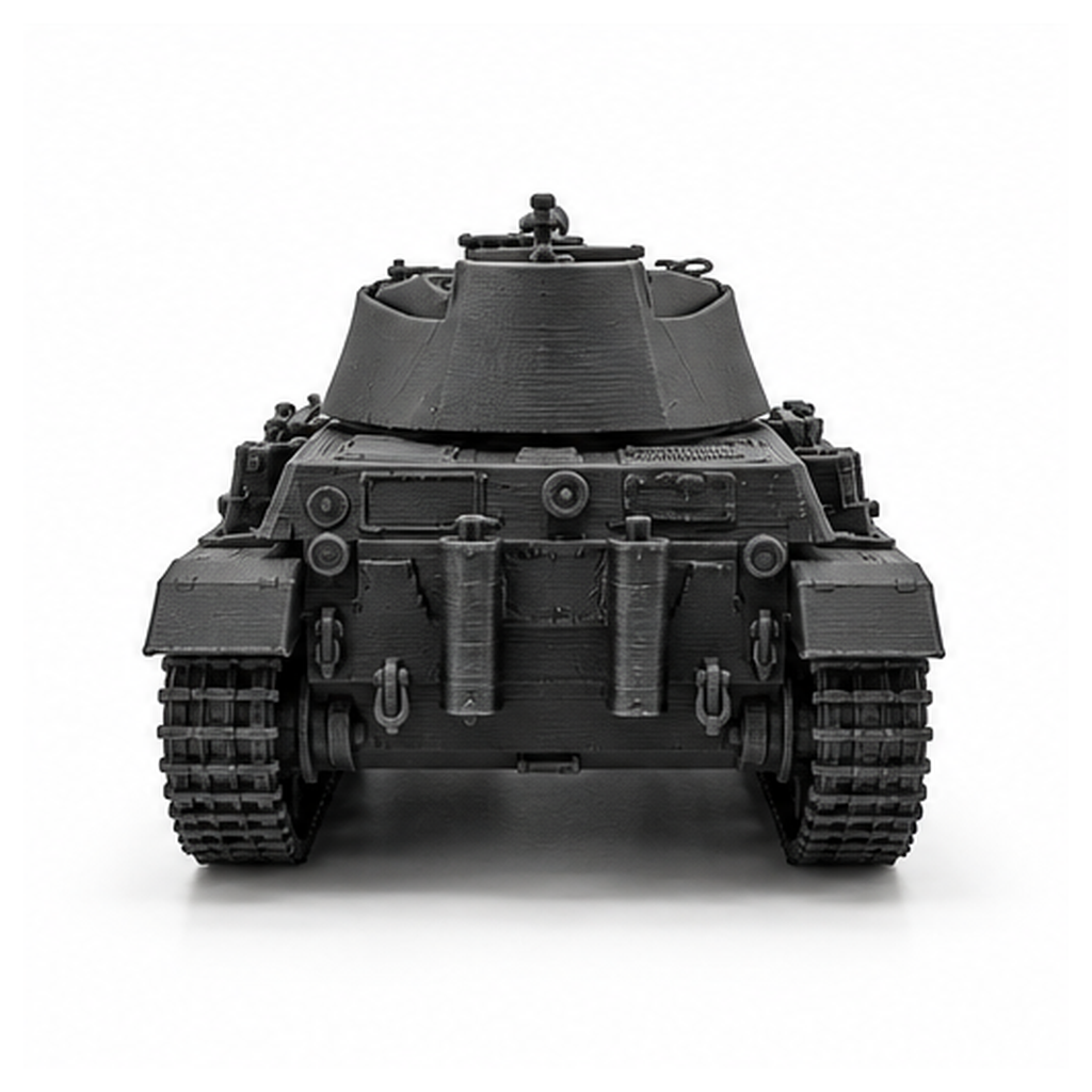 SSMODEL 1/72 1/144 WWII German Flakpanzer IV Kugelblitz AA Resin Model TSS1240 — detail view 4