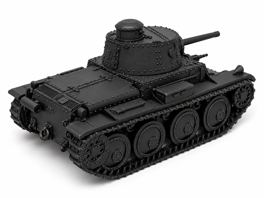 SSMODEL 1/72 1/144 Multi Scale TNH-P tank Resin Model Kit TSS0280