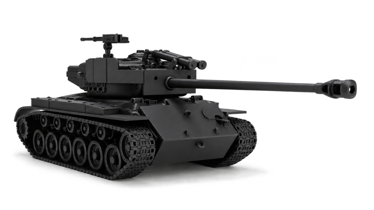 SSMODEL 1/72 1/144 Multi Scale Super Pershing T26E4 US Tank MODEL kit TSS1372 — scale model kit