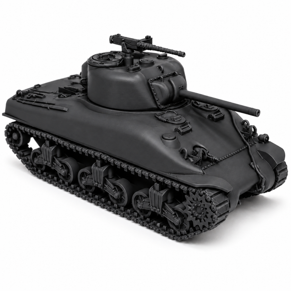 SSMODEL 1/72 1/144 Multi-Scale M4A1 Sherman Early US Medium Tank MODEL TSS0205