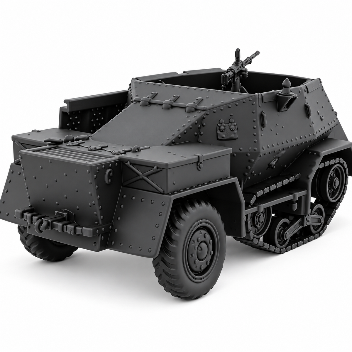 SSMODEL 1/72 1/144 ACV-IP Mk.II UK WWII Armoured Carrier Resin Model Kit TSS1569 — detail view 18