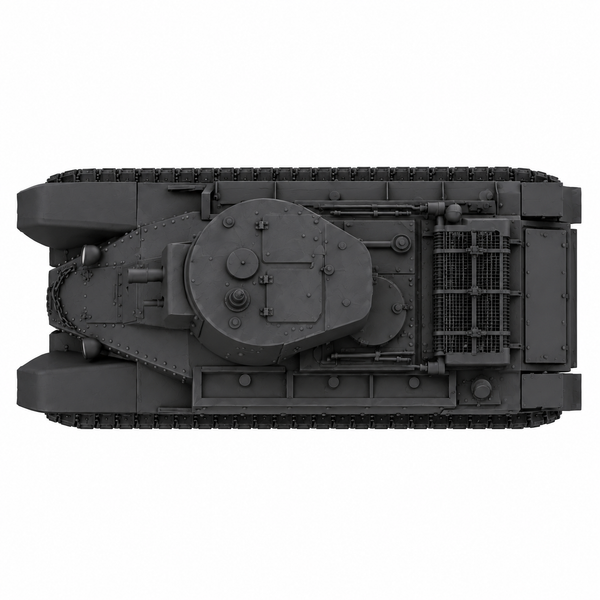 SSMODEL 1/72 1/144 KhBT-5 Soviet fictional flamethrower tank Model Kit TSS0100