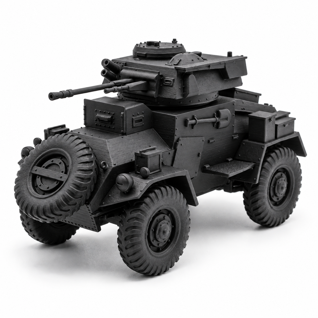 SSMODEL1/32 1/35 1/48 1/64 WWII British Armored Car Mk.I Resin Model Kit TSS1245