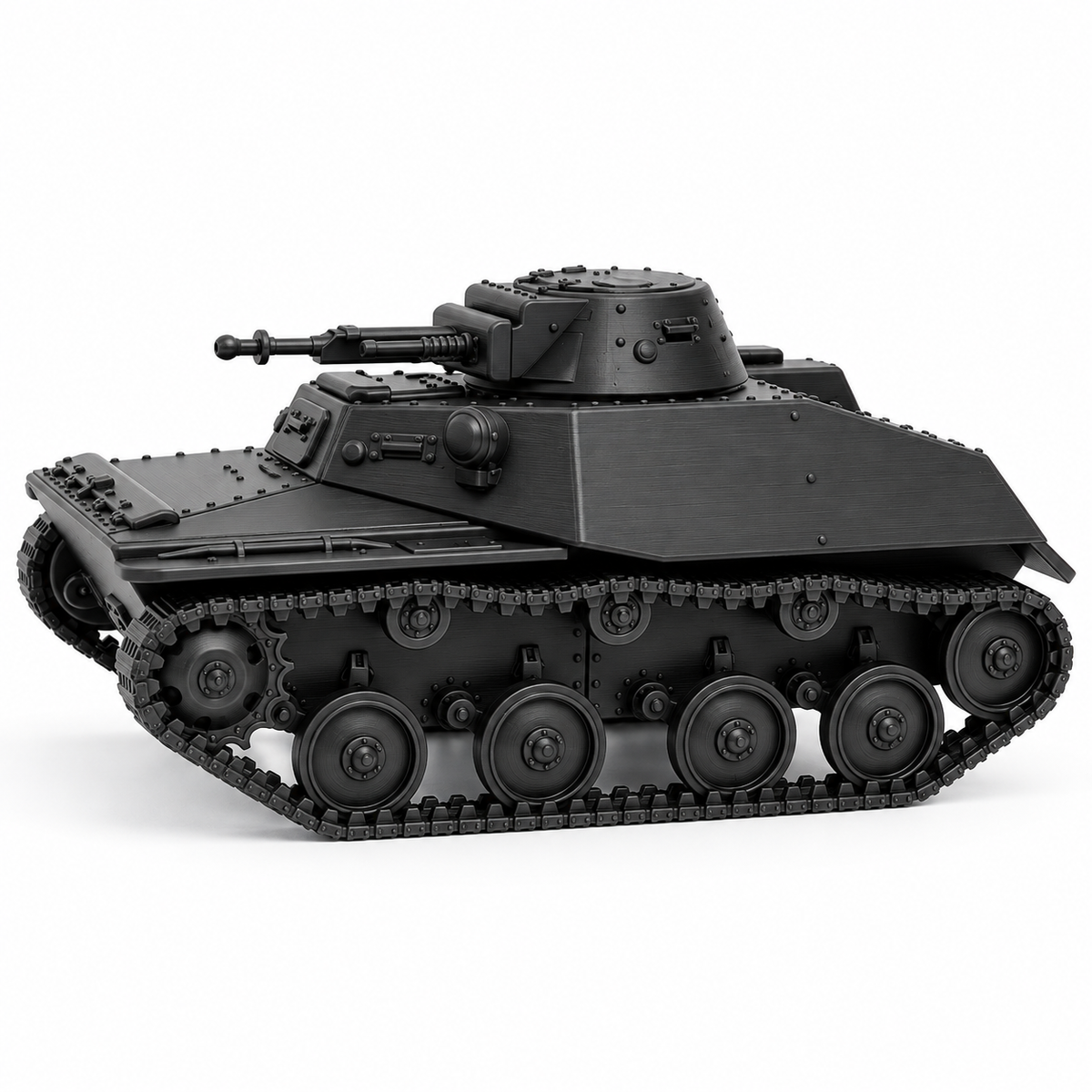 SSMODEL1/72 1/144 WWII Soviet T-40 Amphibious Light Tank Resin Model Kit TSS1208 — detail view 5