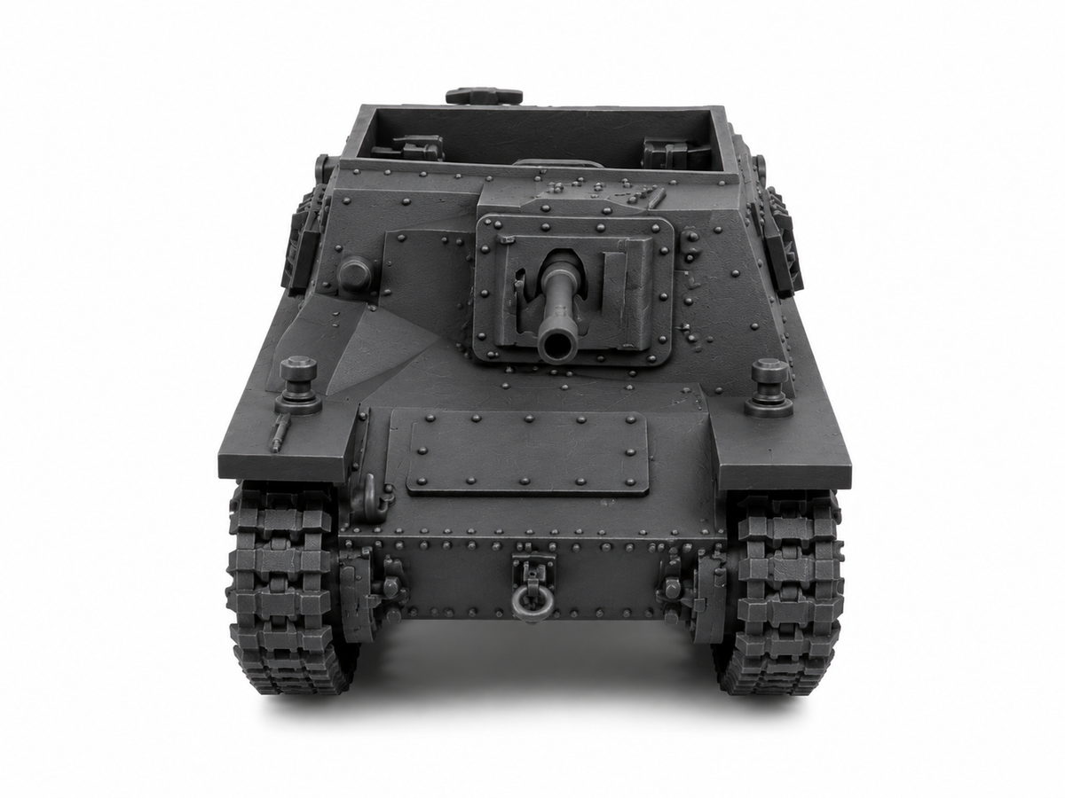 SSMODEL 1/72 1/144  Semovente L40 da 47/32 Italy SPG Tank MODEL kit TSS1343 — detail view 16