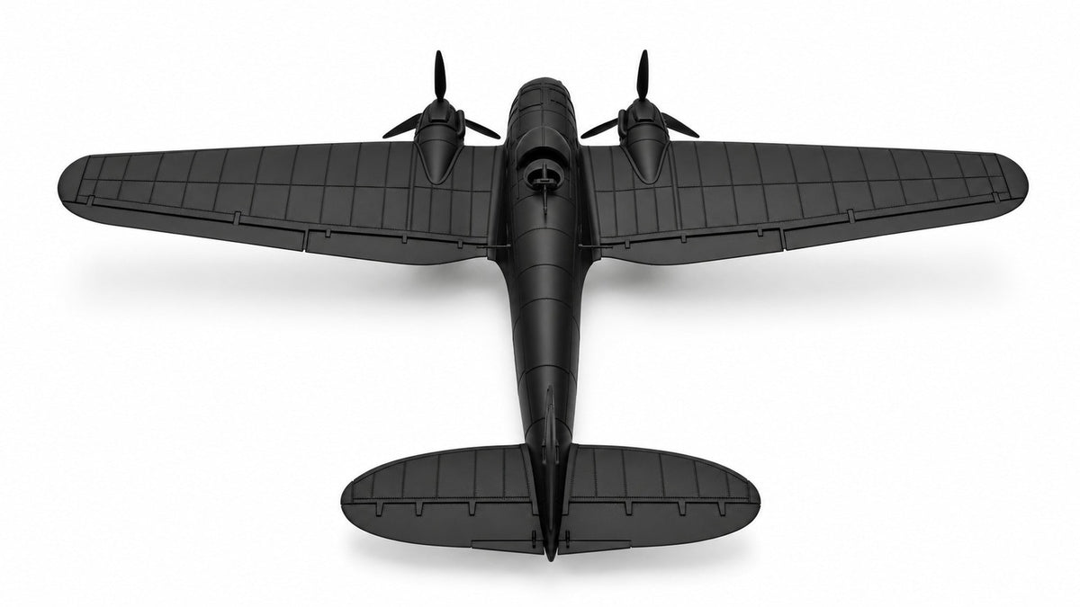 SSMODEL 1/72 1/144 Multi Scale Heinkel He 111 H6  Germany WW2 MODEL kit RSS0006 — detail view 5