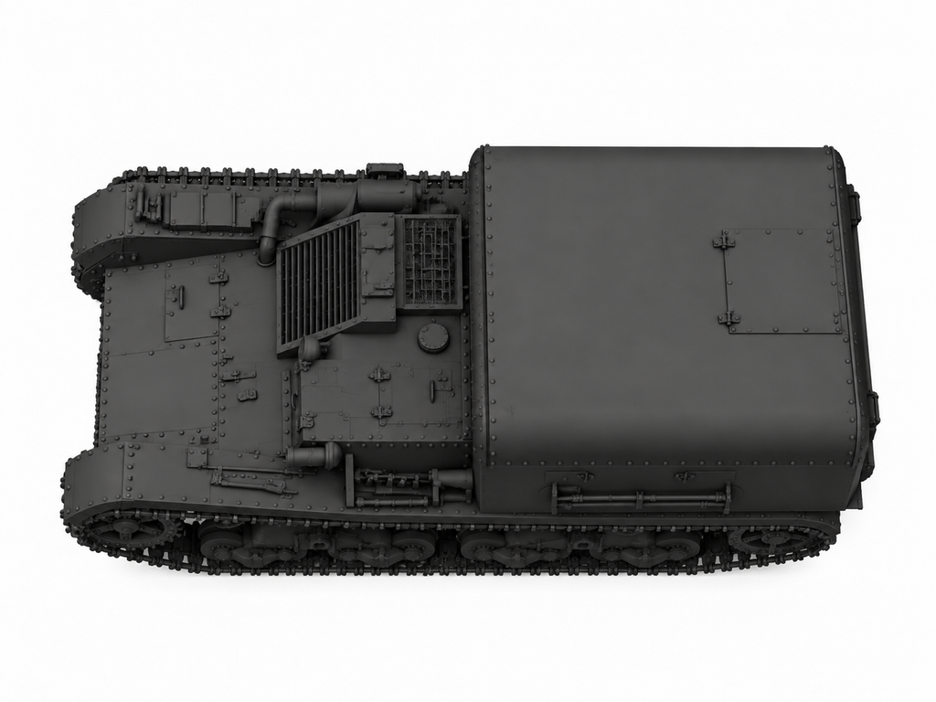 SSMODEL 1/72 1/144 Multi Scale TR-1 TR-26 tank Resin Model Kit TSS0071