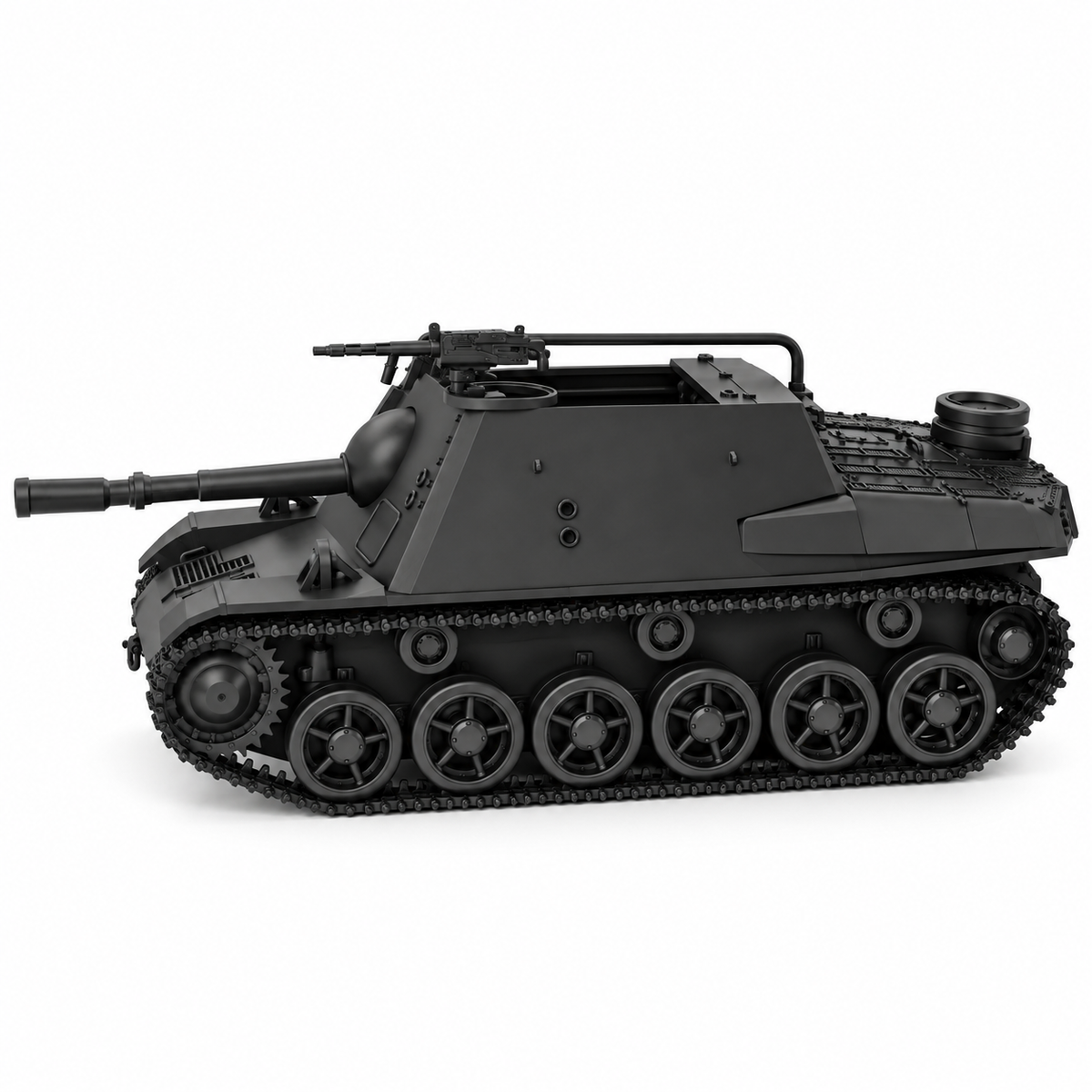 SSMODEL 1/72 1/144PVKV m43 Pansarvarnskanonvagn m43 Tank Resin Model Kit TSS0914 — detail view 4