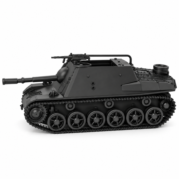SSMODEL 1/72 1/144PVKV m43 Pansarvarnskanonvagn m43 Tank Resin Model Kit TSS0914