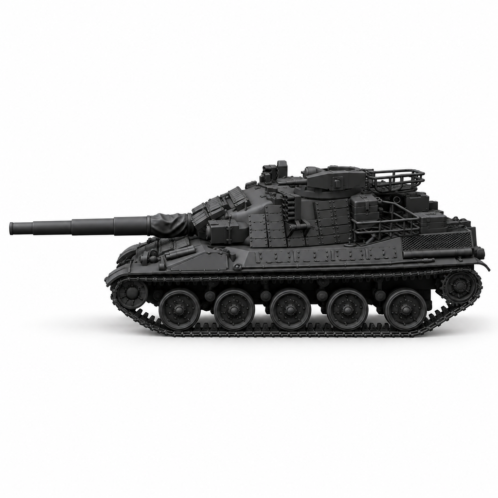SSMODEL 1/72 1/144 Multi Scale AMX-30B2 Brenus French MBT Tank MODEL kit TSS0364