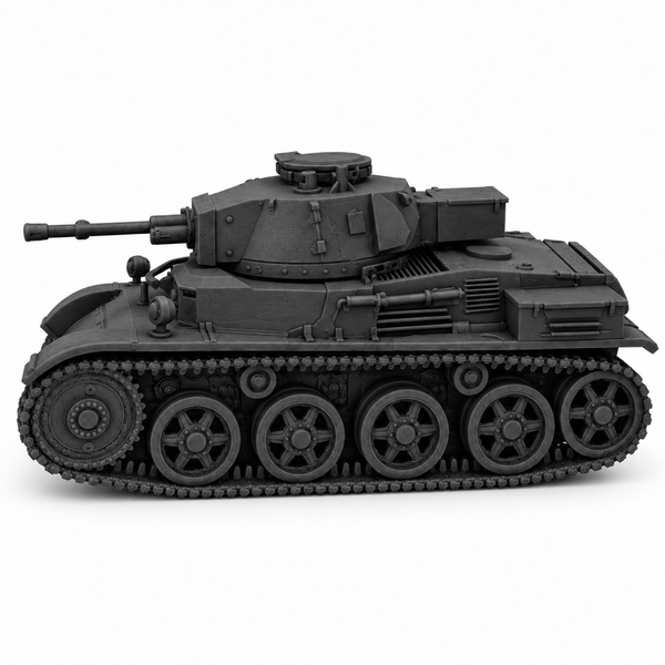 SSMODEL 1/72 1/144 Multi Scale Toldi III Tank Resin Model Kit TSS0744
