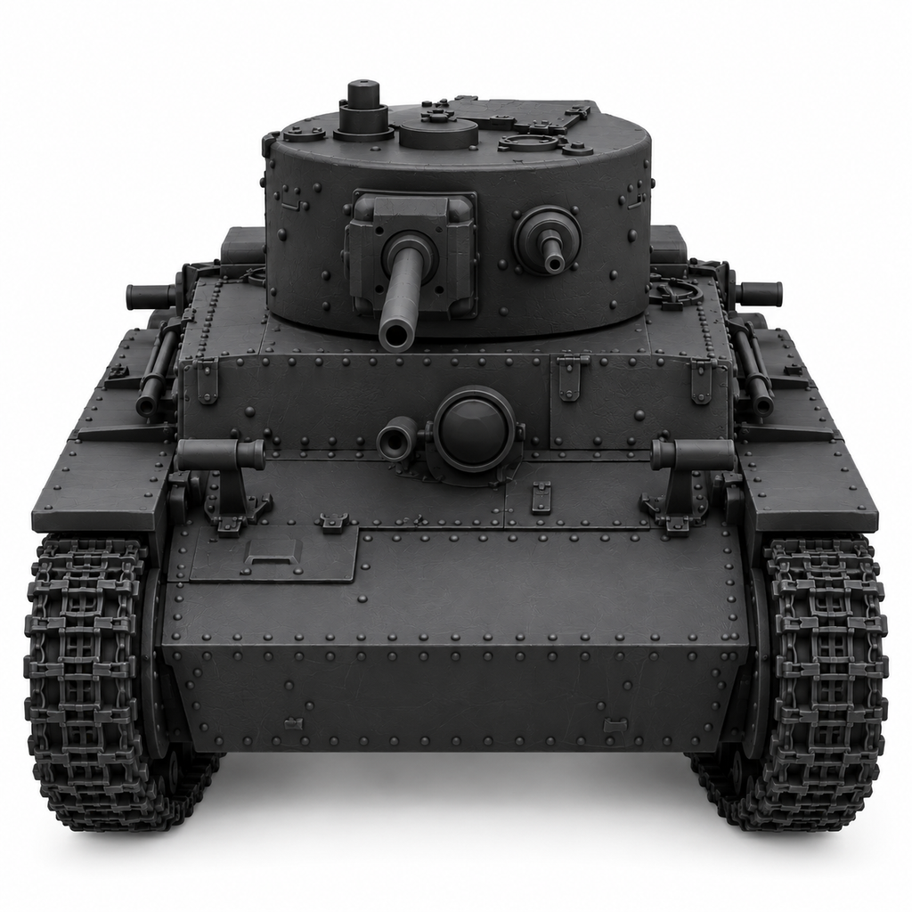 SSMODEL 1/72 1/144 Multi Scale KT-26 Soviet experimental light tank Kit TSS0056