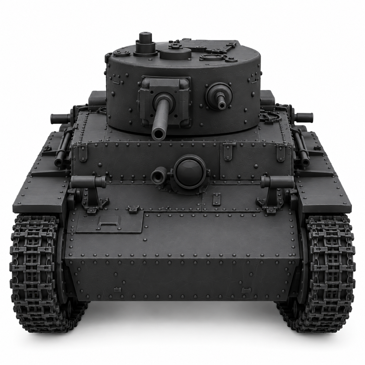 SSMODEL 1/72 1/144 Multi Scale KT-26 Soviet experimental light tank Kit TSS0056 — detail view 2