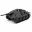 SSMODEL 1/72 1/144 WW2 German Hetzer Jagdpanzer 38t 75mm Resin Model Kit TSS1262