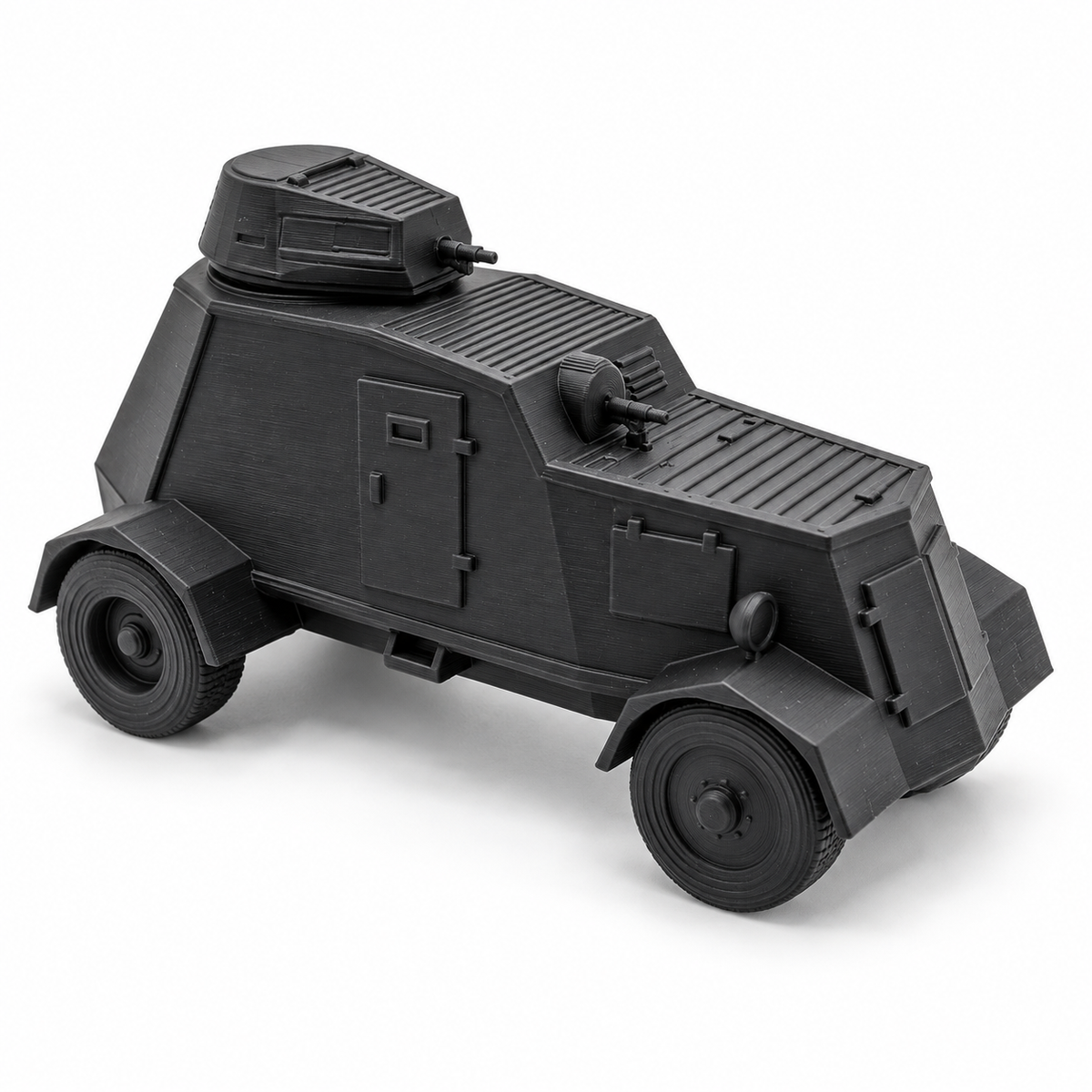 SSMODEL 1/72 1/144 Spanish Civil War UNL-35 Armoured Car Resin Model Kit TSS1046 — scale model kit