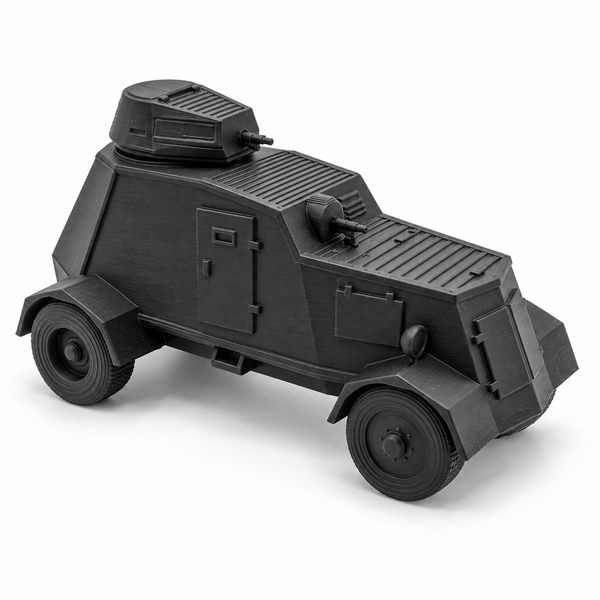SSMODEL 1/72 1/144 Spanish Civil War UNL-35 Armoured Car Resin Model Kit TSS1046