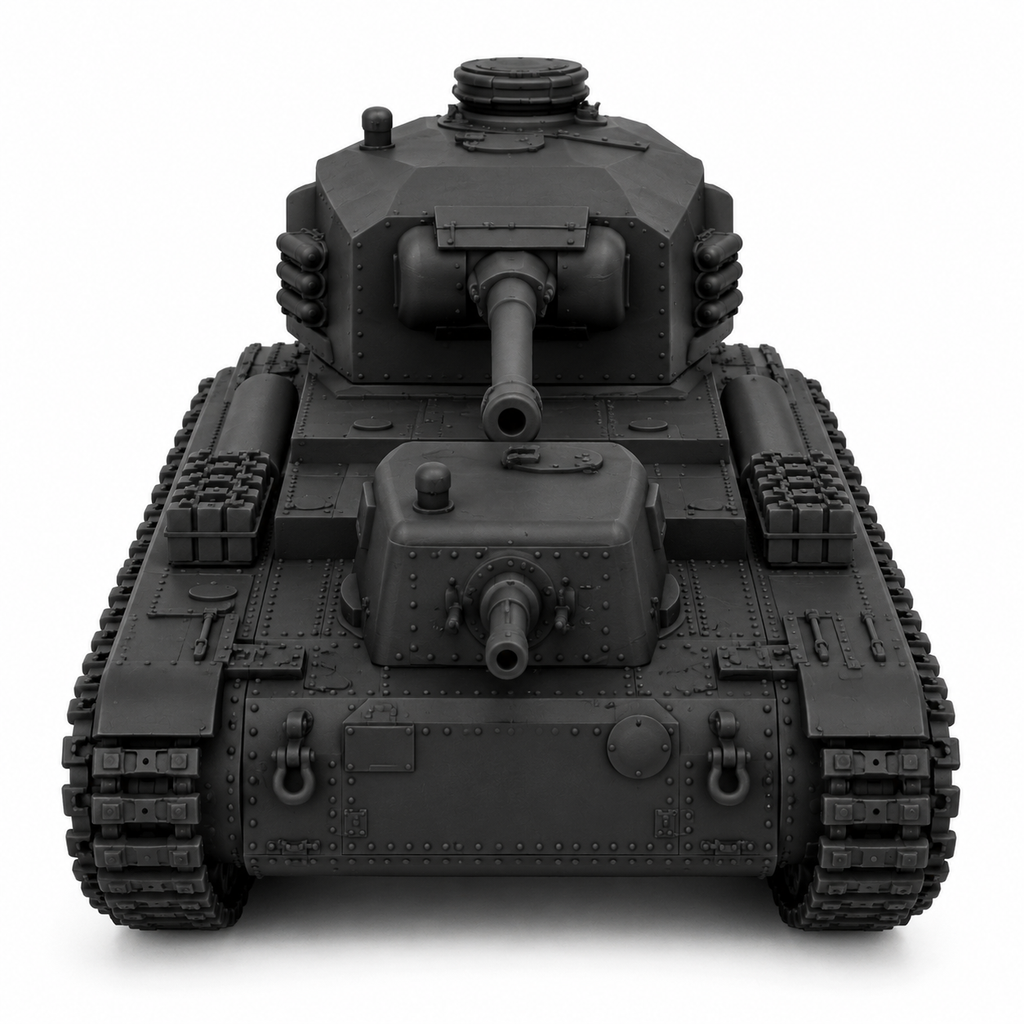 SSMODEL 1/72 1/144 Pz.Kpfw.F2 750f German fictional tank Resin MODEL KIT TSS0450