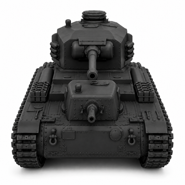 SSMODEL 1/72 1/144 Pz.Kpfw.F2 750f German fictional tank Resin MODEL KIT TSS0450