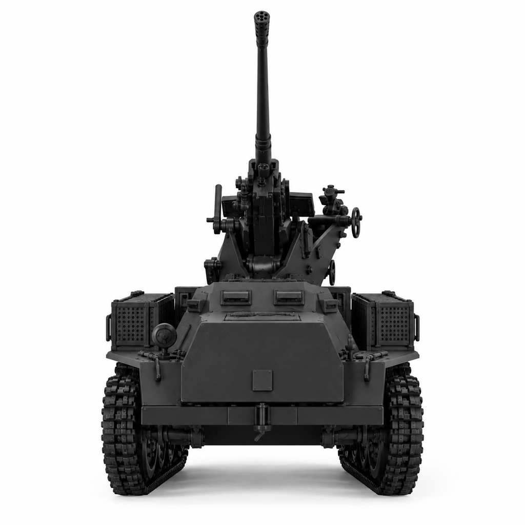 SSMODEL 1/72 1/144 Multi Scale 37mm FlaK 37 sWs Wehrmacht Schlepper KIT TSS1426