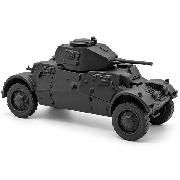 SSMODEL1/32 1/35 1/48 1/64 Lynx Pansarbil m/39 Armored Car Model Kit TSS1277