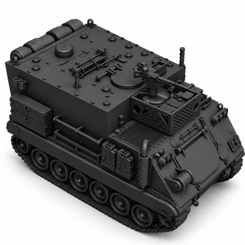 SSMODEL1/72 1/144 Multi Scale M577 Mugaf Vehicle Tank Resin MODEL KIT TSS0244
