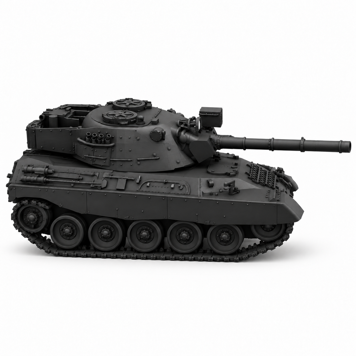 SSMODEL1/72 1/144 Multi Scale Leopard A1A1 German coldwar MBT Model Kit TSS0543 — detail view 3