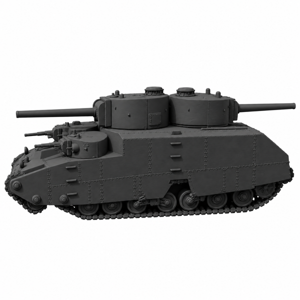 SSMODEL 1/72 1/144 T-39 Soviet experimental superheavy tank MODEL kit TSS0009