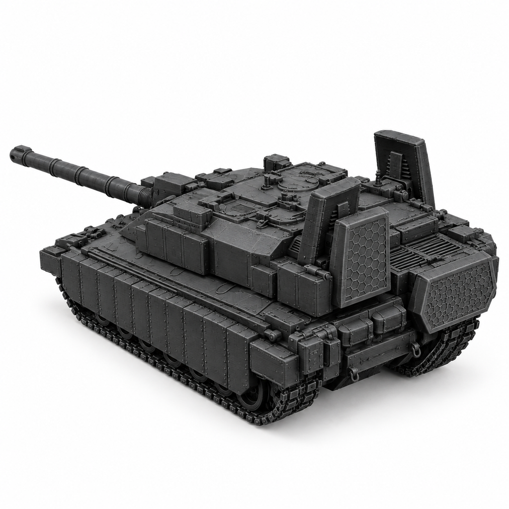 SSMODEL 1/72 1/144 Multi Scale Mirage Allies Fictional MBT Tank MODEL TSS0480