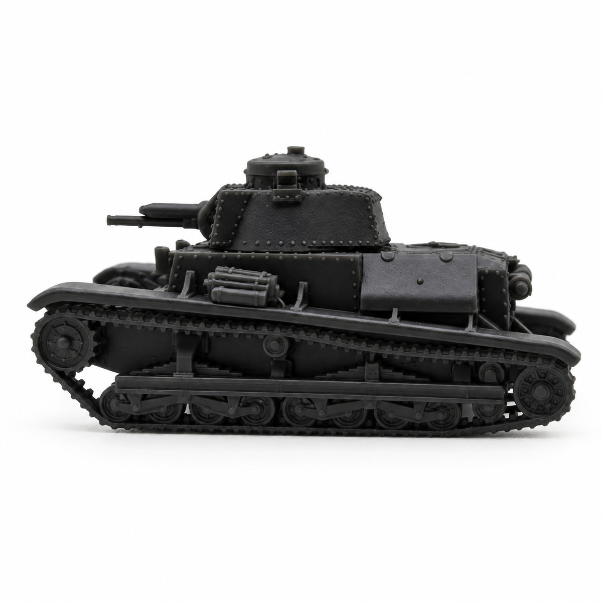SSMODEL 1/72 1/144 Multi-Scale LT vz.34 Czech Light Tank WWII Model Kit TSS1281 — detail view 3