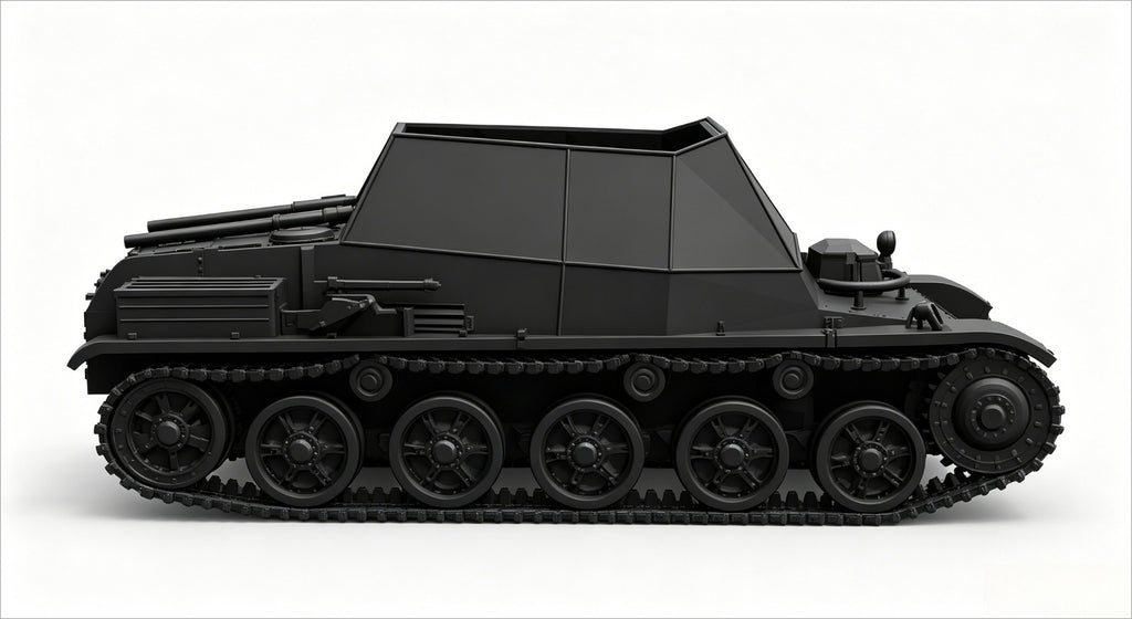 SSMODEL 1/72 1/144 Multi Scale Straussler V-4 tank Resin Model Kit TSS0252