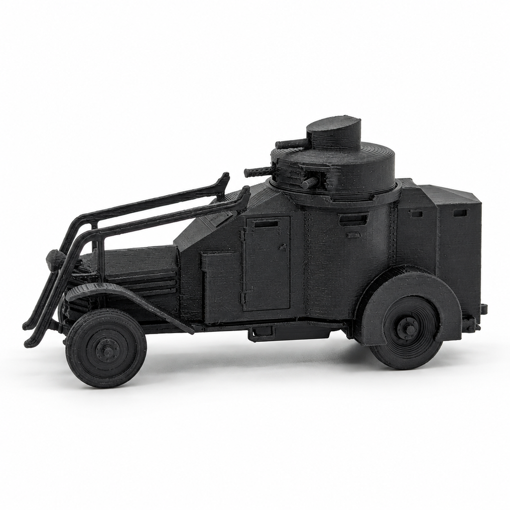 SSMODEL 1/72 1/144 1ZM Armored Car WW1 Spanish Civil War Resin Model Kit TSS1274