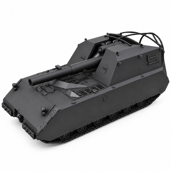 SSMODEL 1/72 1/144 Multi Scale  G.W. Maus Tank Resin MODEL kit TSS0348