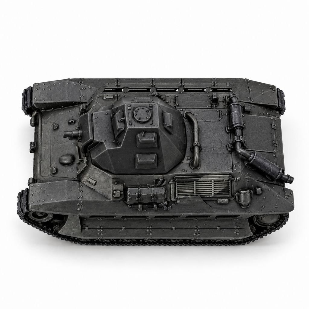 SSMODEL 1/72 1/144 Multi-Scale FCM 36 French Light Tank WWII Resin Model TSS1286